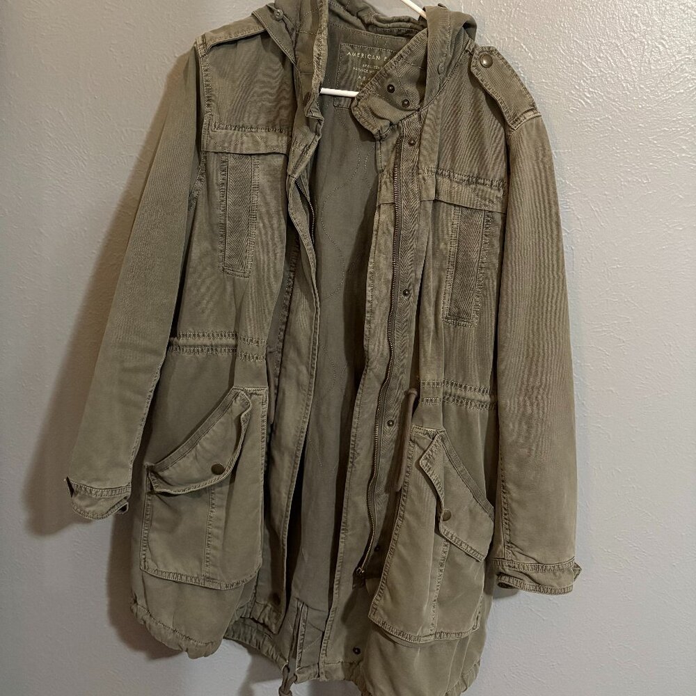American Eagle Green Parka
